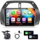 16EQ 2G 64G Radio for Toyota RAV4 2001 2002 2003 2004 2005 2006 Car Stereo with Wireless CarPlay Android Auto,9'' 1080P HD IPS Touch Screen,Bluetooth,28UIs,FM/RDS,GPS WiFi MirrorLink Backup Camera