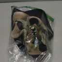  Zagone Realistic Skull Cap Mask with Moving Jaw Scary Grim Reaper Skeleton Halloween Face Mask for Adults, Creepy Costume, One Size