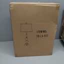 29" Black Modern Table Lamps Set of 2, Industrial Touch Control 3-Way Dimmable Bedside Lamp with USB C+A Ports, Metal Nightstand Lamps for Living Room Bedroom Office Home(2 LED Bulbs Included)