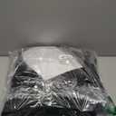 Asking 80L Collapsible 2 Section Divided Clothe Hamper, Plastic Folding Laundry Basket, Black, F
