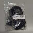 Dog Muzzle Mesh Soft Muzzle for Dogs, Adjustable for No Bark, Scavenging, Licking & Chewing, Prevent Biting, Black (XL)