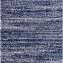 SAFAVIEH Hudson Shag Collection Accent Rug - 2' x 3', Navy & Ivory, Non-Shedding & Easy Care, 2-inch Thick Ideal for High Traffic Areas in Entryway, Living Room, Bedroom (SGH295N)