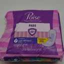 Poise Incontinence Pads & Postpartum Incontinence Pads, 7 Drop Ultra Absorbency, Long Length, 39 Count, Packaging May Vary