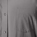 Amazon Essentials Men's Long-Sleeve Casual Poplin Shirt (Gray, L)