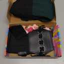 6Pcs Women Elf Costume Renaissance Traditional Irish Fairy Dress With Elf Accessories Set for Halloween Cosplay (Small)