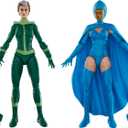 Marvel Legends Series Rogue and Destiny, X-Men Comics Collectible 6-Inch Action Figures 2-Pack (