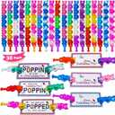 JUNQIU Valentines Day Cards For Kids School, 30 Pack Pop It Valentines Cards, Bulk Valentines Exchange Cards For Kids Classroom, Class Valentines Day Gifts For Boys Girls