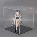 A+ DESIGN Clear Acrylic Display Case Assemble Collectibles Box Alternative Glass Case for Display Action Figures Home Storage & Organizing Toys (12x12x12 inch; 30x30x30 cm)