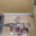 Silver 13x19 Picture Frame Wood Vintage Antique Ornate Victorian