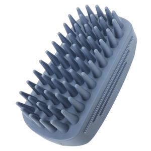 2 x Dog Grooming Brush Pet Shampoo Bath Rubber Bristles Soothing Massage Curry Comb for Doggy Long & Short Hair Dog Scrubber Professional Quality Dog Wash Brush