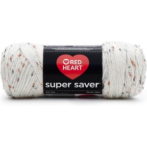 4 x RED HEART Super Saver Yarn, Aran Fleck