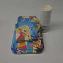 Beach Theme Party Supplies, Summer Pool Pack Includes: Paper Dinner Plates, Dessert Plates, Luncheon Napkins, Cups and Tablecloth for Hawaiian Party Birthday Decorations, Serve 25