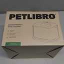 PETLIBRO Upgrade Cat Water Fountain Stainless Steel Tray, Dockstream 2 Cat Fountain Indoor, 3L/101oz Auto Cat Fountains for Drinking, App Monitoring Pet Water Fountain Dog, 5G WiFi Cat Water Dispenser (Black)