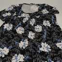 LONGYUAN Womens Tunic Tops 2025 Short Sleeve Shirts Summer Casual Tee Comfy Blouses, 3XL