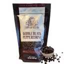 Lion Spice Co Recleaned Black Whole Peppercorn, Non-GMO, Gluten-Free, Resealable for Freshness, Bold & Aromatic for Grinder Refills, 6 Ounce, Pack of 1 (EXP 10/15/26)