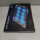 ICE COOREL Laptop Cooling Pad with 8 Cooling Fans, Cooling Pad for Laptop Fan 13-15.6 Inch, Laptop Cooler Stand with 6 Height Adjustable, Notebook Cooler Pad with Two USB Port [2025 Version] (Blue)