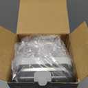 Mueller Vegetable Chopper Mandoline Slicer, Food Veggie Chopper, Cheese Grater, Onion Vegetable Cutter with Container, Dicer, Kitchen Gadgets & Essentials, White Sand/Grey (6 blade)