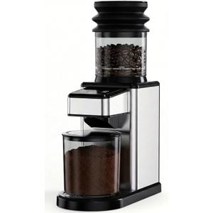 Onical Burr Coffee Grinder, Stainless Steel, 25 Grind Settings, Touchscreen, Anti-static, 1-12 Cup Capacity For Espresso, French Press & Drip Coffee(Black)