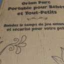 Orian Baby Playpen 50x50 Large Play Yard for Babies and Toddlers, Indoor Outdoor Playpen, Sturdy Baby Play Pen with Mesh Sides, Safe Baby Fence Play Area, Assembly Required/Not Portable, w Storage Bag