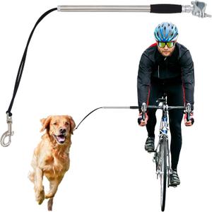 Hands-Free Dog Bike Leash Attachment Quick-Install Bicycle Exerciser