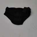 Daci Mid Rise Bikini Bottoms for Women - 2025 Full Coverage Bathing Suit Bottom Tummy Control Swimsuit Bottom (Small, Black)