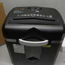 Bonsaii 12-Sheet Micro Cut Heavy Duty Paper Shredder for Home Office, Black