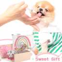 Skylety 5 Pcs Pink Christmas Vet Tech Gifts, Veterinarian Gifts for Women, Veterinarian Appreciation Gift, Vet Tech Accessories Supplies, Glass Cup Basket Set for Veterinary Practitioner Graduate