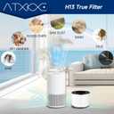 ATXKXE 2 Pack AP-S0610L Air Filter Replacement Fit for Mooka AP-S0610L Air Purifier, 3-in-1 True Filter