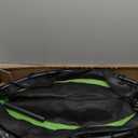 40''/45''/50'' Rebounder Trampoline for Adults, 450-550 lbs Foldable Mini Trampoline with Handle  Indoor Outdoor Fitness Trampoline with Resistance Bands for Cardio, Balance & Family Exercise (Black-Green)