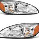 2000-2007 Ford Taurus Headlights W/O bulbs