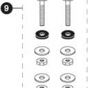TOTO TTHU833A Mounting Hardware for Toilet N/A
