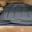 for Chevrolet/Chevy Tahoe Seat Covers 2011-2026, Full Set Black Premium Faux Leather Waterproof Car Seat Protectors with Airbag Compatible Easy to Install Anti-Slip Design