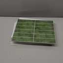 Art3d 10-Sheet Faux Marble Peel and Stick Backsplash Tile for Kitchen Wall Bathroom Countertops, 11.4 inch x 9.1 inch Stick-on Glazed-Ceramic Finish Resist to Water, Heat and Scratches, Green