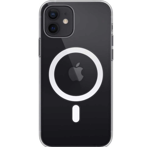 Apple iPhone 12 and iPhone 12 Pro Leather Case with Magsafe Clear Case