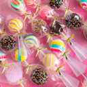 Palksky Cake Pop Kit - Cake Pop Mold With 100Pcs Cake Pop Sticks and Wrappers, Cake Pop Maker Supplies for Lollipops, Hard Candy, Chocolate
