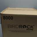 BIRDROCK HOME Seagrass Rolling File Cabinet - Storage Organizer Box with Lid - Home Office Decor - Decorative Organize - Letter Legal Hanging Filing Container - Espresso