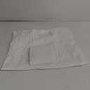 THREAD SPREAD 100% Cotton Pillowcases Standard/Queen Size Sets of 2-400 Thread Count White Cotton Pillowcases, Ultra Soft Cooling Sateen Weave Pillow Cases for Sleeping, Sets of 2 Pillow Covers