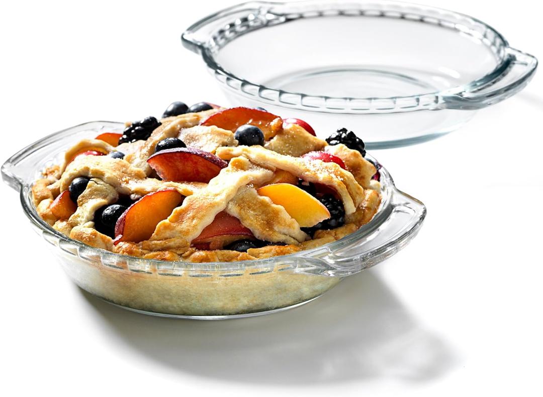 Anchor Hocking Oven Basics 6-Inch Mini Pie Plate, Set of 5