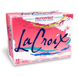 La Croix Sparkling Water, Passionfruit, 12 Fl Oz (pack of 12) (EXP 08/11/27)