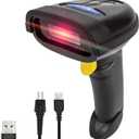 NETUM 2D Barcode Scanner, Compatible with 2.4G Wireless & Bluetooth & USB Wired Connection, Connect Smart Phone, Tablet, PC, 1D Bar Code Reader Work for QR PDF417 Data Matrix (NT-1228BL)