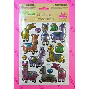 SEASONAL SELEBRATIONS FORT MILL Metallic Pop Up Stickers, 12 Pcs