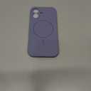 Miracase Magnetic for iPhone 17 Case, Compatible with MagSafe, Integrated Silicone Camera Control Cover, 3.0mm Thicken Shockproof Drop Protection Phone Case for 17, Lavender Gray