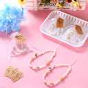 Sumind 12 Set Thank You Tag Phone Charms Beach Party Employee Appreciation Gift for Women Sister Gift Bulk, Wedding Organza Bag Shell Beaded Camera Wrist Strap Lanyard Favor for Guest Baby Shower