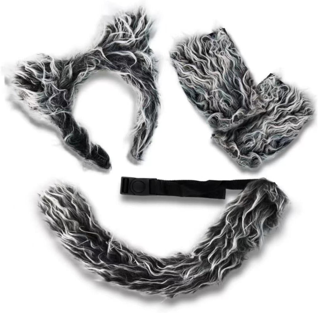 ARK Survivor Animal Costume for Cosplay Dress Up Halloween Plays Fun Cute Ears Tail Paws