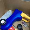 Little Tikes Push and Ride Racer – 22"L x 10"W x 17"H with screws