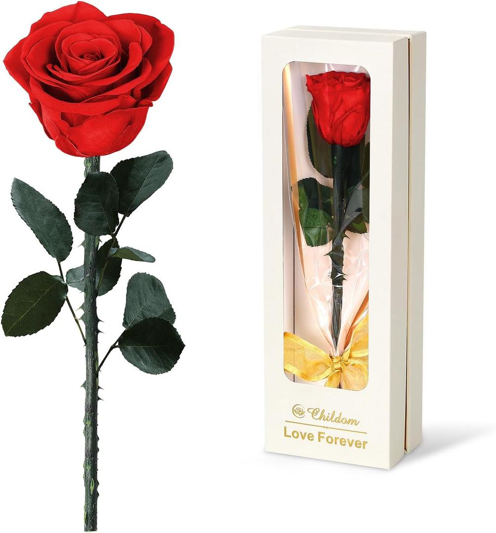 Mothers Day Rose Gifts for Mom,Birthday Gifts for Women,Preserved Red Rose Flower Gifts for Her,Fresh Flower Rose Mom Gifts for Wife,Grandma,Women from Daughter Son,Birthday,Anniversary,Valentines