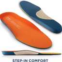 Ortholite Fusion Elevated Comfort Shoe Trim-to-Fit Insert - Proprietary Two-Layer Memory Foam System Designed for Ultimate Step-in Comfort and Long-Term Cushioning Size: M: 8-9.5