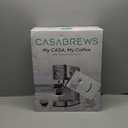 CASABREWS CM5418 Espresso Machine 20 Bar, Compact Espresso Maker with Steam Milk Frother, Stainless Steel Coffee Machine with 34oz Removable Water Tank for Cappuccino, Gift for Women or Men, Silver