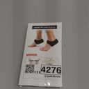 Plantar Fasciitis Heel Cups for Heel Pain Updated Version Protectors Sleeves Pads, Support for Spur, Women and Men (Black, M 8.5-12 / W 10-13)