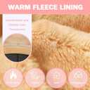 Fleece Lined Tights Sheer Girls, Kids Fake Translucent Warm Thermal Thick Leggings Pantyhose Pants for Winter (4-6 Years)